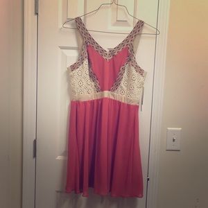 NWT Chord coral dress